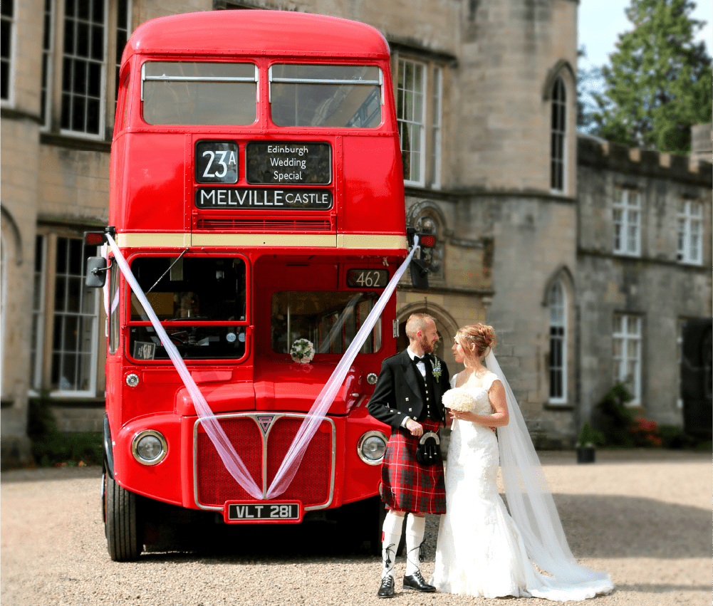 Motorcoach wedding hire